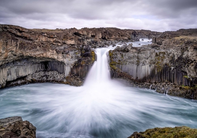 Aldeyjarfoss — Iceland waterfall