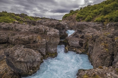 Barnafossar — Iceland waterfall