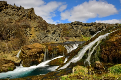 Gjáin — Iceland waterfall