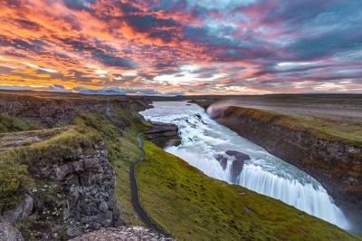 Gullfoss — Iceland waterfall