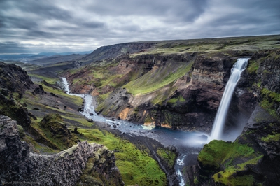 Haifoss — Iceland waterfall