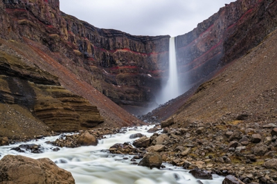 Hengifoss — Iceland waterfall