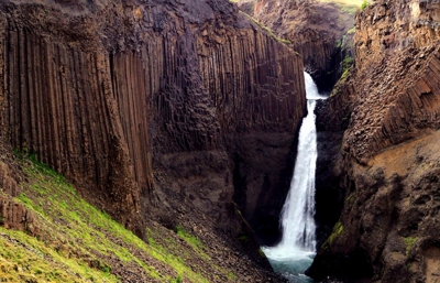 Litlanesfoss — Iceland waterfall